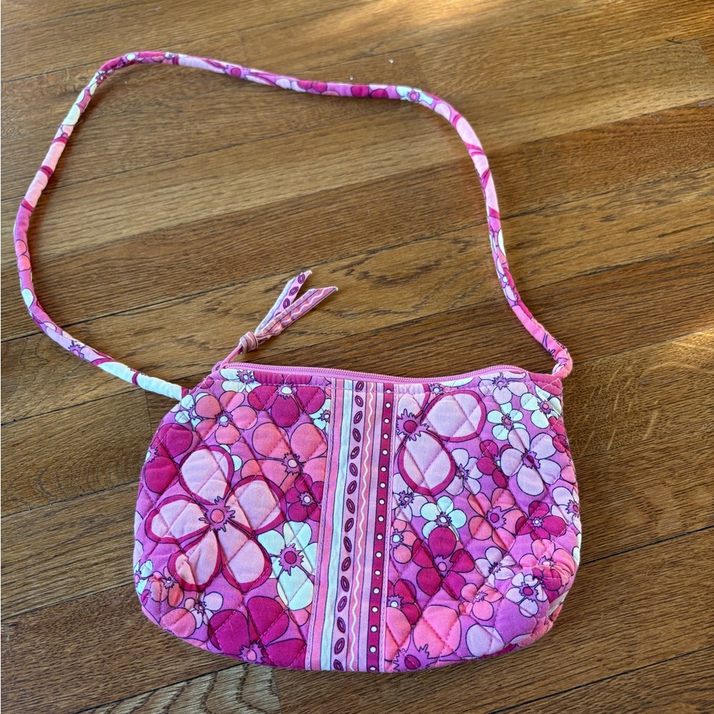 Pink Vera Bradley Floral Mini Bag